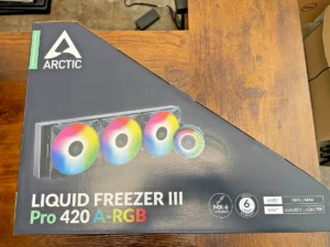 Arctic Liquid Freezer Iii 420 A-Rgb Black