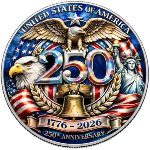 1 Oz American Silver Eagle 2026 Coin Bu