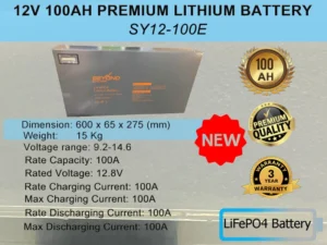 Battle-Born-Batteries 100Ah 12V Lifepo4 Deep Cycle