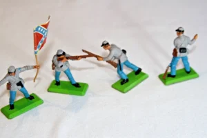 Britains Deetail American Civil War Confederate Soldier Figures
