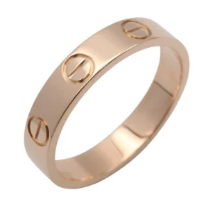Cartier Love Ring 18K Rose Gold Size 55