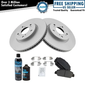2018 2019 2020 Honda Accord Front Brake Rotors Pads
