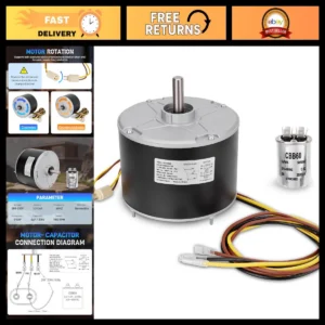 Trane Oem Condenser Fan Motor 1/4 Hp 208-230V