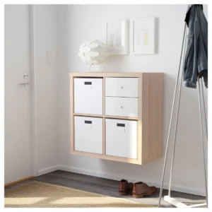 Ikea Kallax 4X4 Shelf Unit White Storage