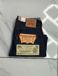 Vintage Levis 501 Big E Selvedge Denim Single Stitch Jeans