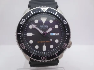 Seiko Skx007 Automatic Diver 7S26 Black Dial Watch
