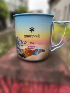 Snow Peak Titanium Double Wall Mug 450