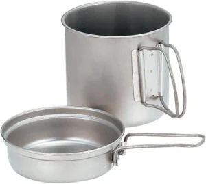 Snow Peak Titanium 3-Piece Cookset Scs-009T