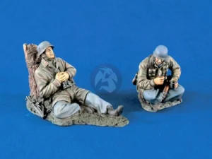 King Country Wwii German Fallschirmjager Paratrooper Figure 1/30